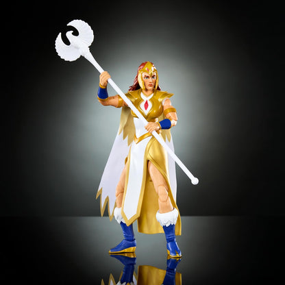 Masters of the Universe MOTU Revolution Sorceress Teela Figura de acción con accesorios, juguete +6 años (Mattel HYC45