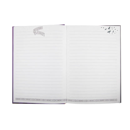 Cinereplicas Wednesday - Nevermore Academy Hardcover Notebook - 14.5 * 21 cm - Officially Licensed
