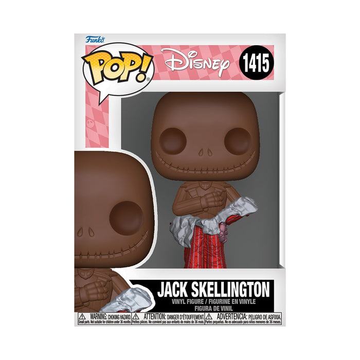 Funko POP! Disney: the Nightmare Before Christmas - Jack Skellington - (Val Choc) - Collectable Vinyl Figure - Gift Idea - Official Merchandise - Toys for Kids & Adults - Movies Fans