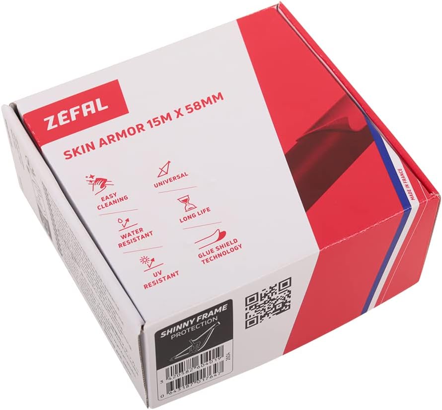 Zéfal Zebal Skin Armor Matt Roll 15 Metres – Bicycle Frame Protector Transparent Self-Adhesive Film for Mountain Bike/Bike