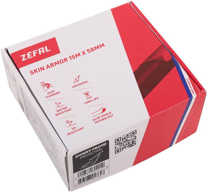 Zéfal Zebal Skin Armor Matt Roll 15 Metres – Bicycle Frame Protector Transparent Self-Adhesive Film for Mountain Bike/Bike