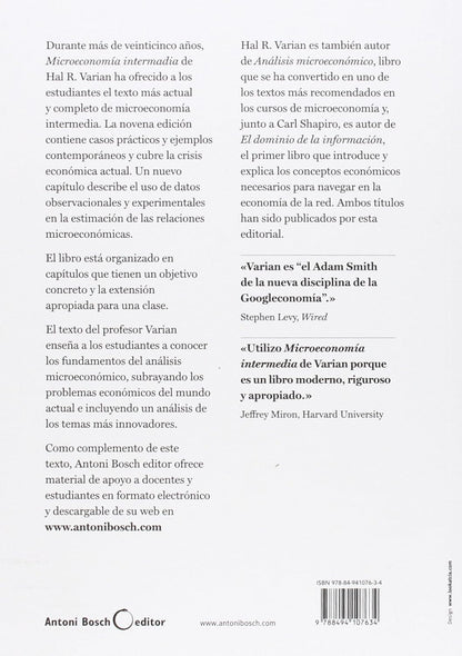 Microeconomía intermedia, 9th ed.