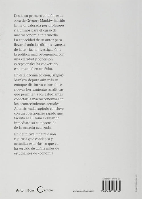 Macroeconomía, 10th ed.