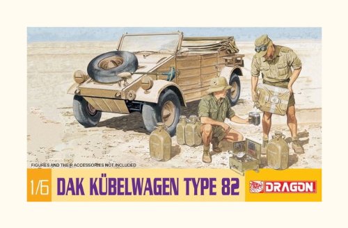 500075021 - Zveda 1:6 WWII Dt.DAK Kuebelwagen T
