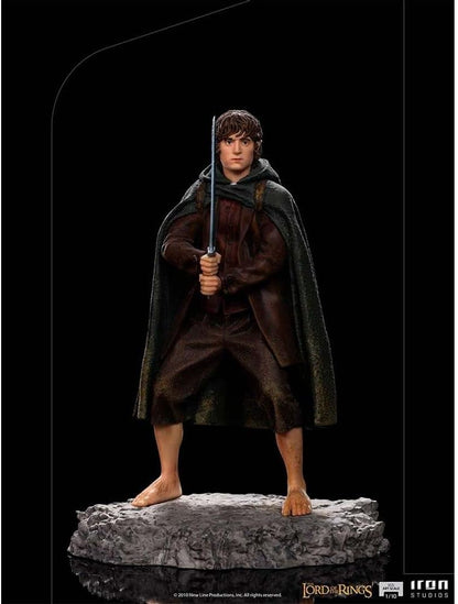 IRON STUDIOS- LOTR Frodo Fellowship 1/10 Art Statue Lord of The Rings El Señor de los Anillos Estatuas, sólido, Multicolor, 1:10 (83203
