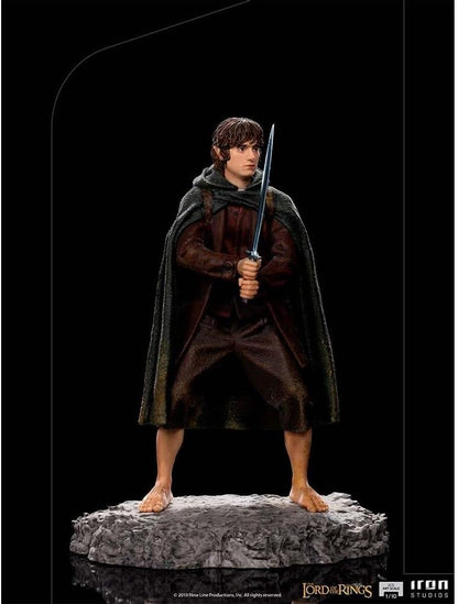 IRON STUDIOS- LOTR Frodo Fellowship 1/10 Art Statue Lord of The Rings El Señor de los Anillos Estatuas, sólido, Multicolor, 1:10 (83203