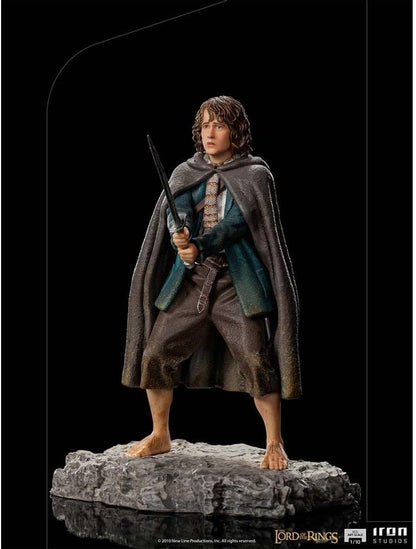 IRON STUDIOS- LOTR Pippin 1/10 Art Statue Lord of The Rings Estatuas, sólido, Multicolor, 1:10 (83200