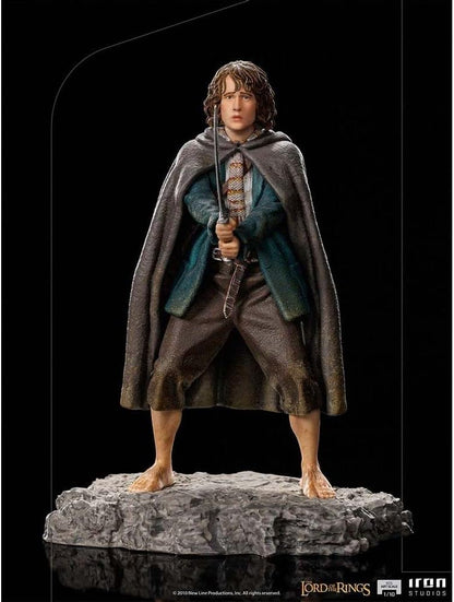 IRON STUDIOS- LOTR Pippin 1/10 Art Statue Lord of The Rings Estatuas, sólido, Multicolor, 1:10 (83200