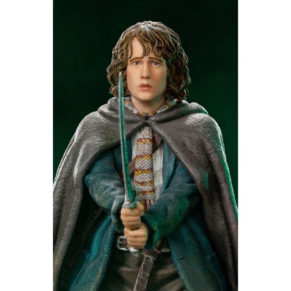IRON STUDIOS- LOTR Pippin 1/10 Art Statue Lord of The Rings Estatuas, sólido, Multicolor, 1:10 (83200