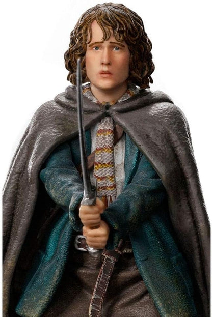 IRON STUDIOS- LOTR Pippin 1/10 Art Statue Lord of The Rings Estatuas, sólido, Multicolor, 1:10 (83200