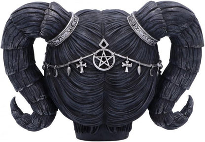 Nemesis Now Drop Dead Gorgeous Solve and Coagula Figurine 20.5cm, Resin, Baphomet Doll Skull Ornament, Female Baphomet Black Skull Figurine, Cast in the Finest Resin, Expertly Hand-Painted 20.5cm Blac