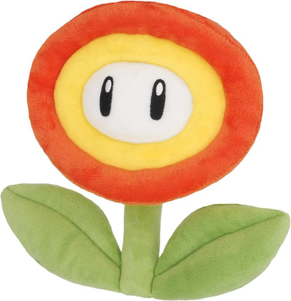 SUPER MARIO - Fleur de Feu - Peluche 18cm