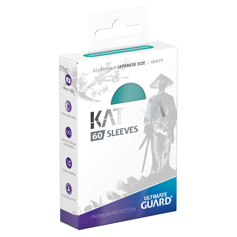 Ultimate Guard Katana Sleeves Japanese Size Turquoise (60