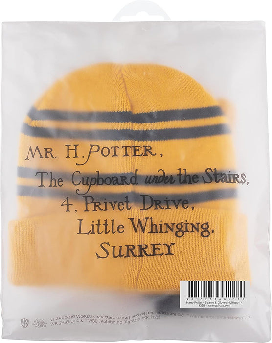 Cinereplicas - Harry Potter - Beanie and Gloves Set - Kids - Offcially licensed