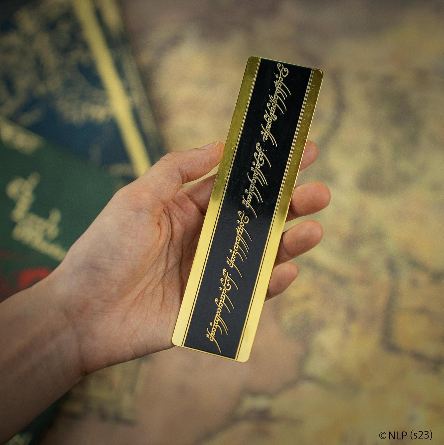 Cinereplicas Lord of the Rings – Metallic Bookmark 14.8 x 4 cm – Official Licence