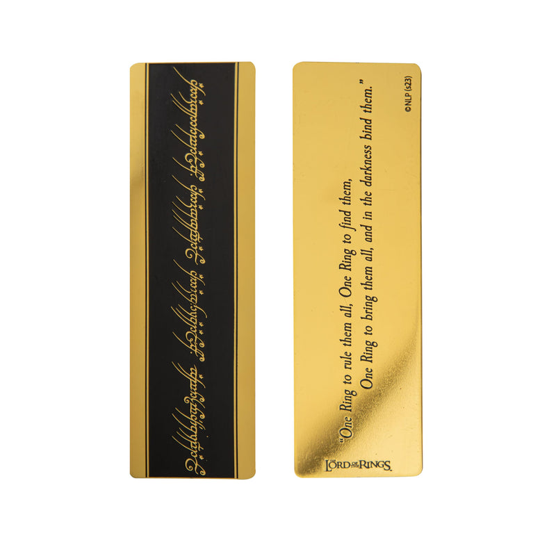 Cinereplicas Lord of the Rings – Metallic Bookmark 14.8 x 4 cm – Official Licence