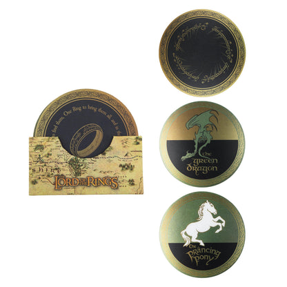 Lord Of The Rings (The): Cinereplicas (Set 4 Sottobicchieri)