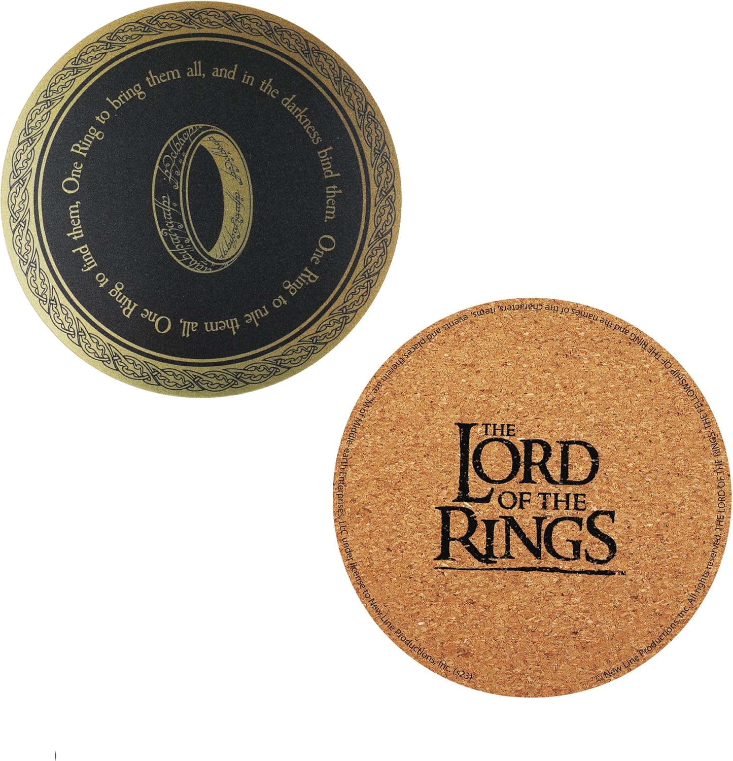 Set Of 4 Coasters - The Lord Of The Rings (Cr4150)