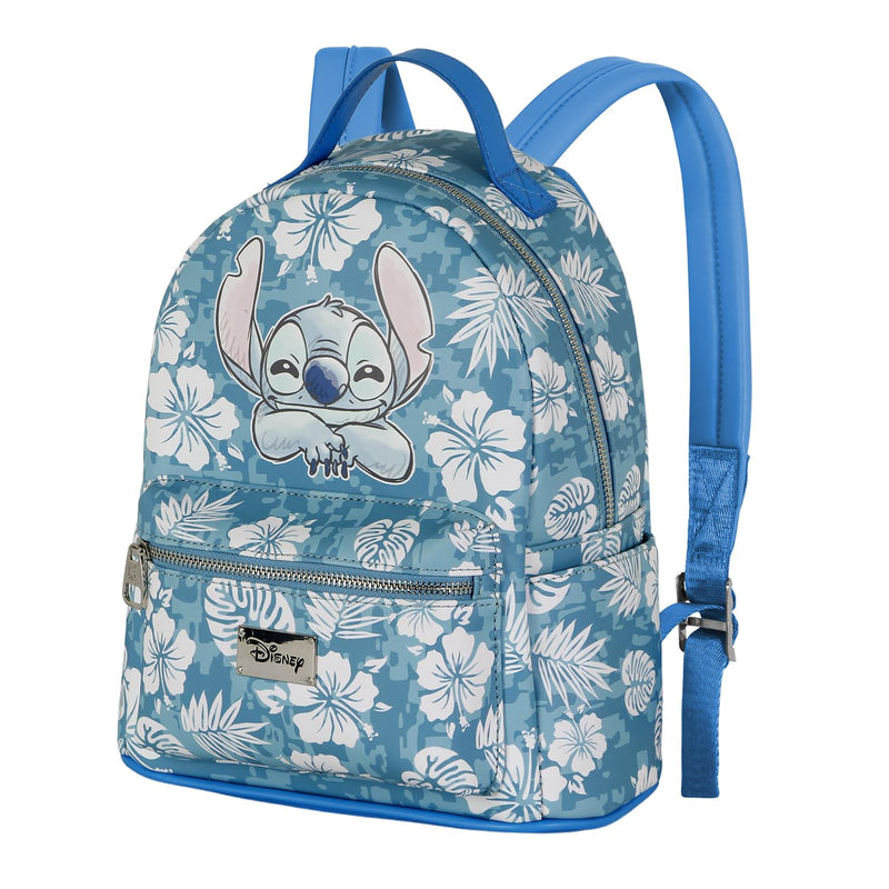 Lilo and Stitch Aloha-Small Fashion Backpack, Blue, 17 x 23 x 29 cm, Capacity L