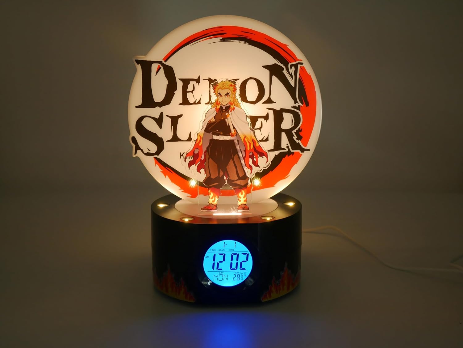 Demon Slayer: Kimetsu no Yaiba - Réveil et Lampe Kyôjurô Rengoku