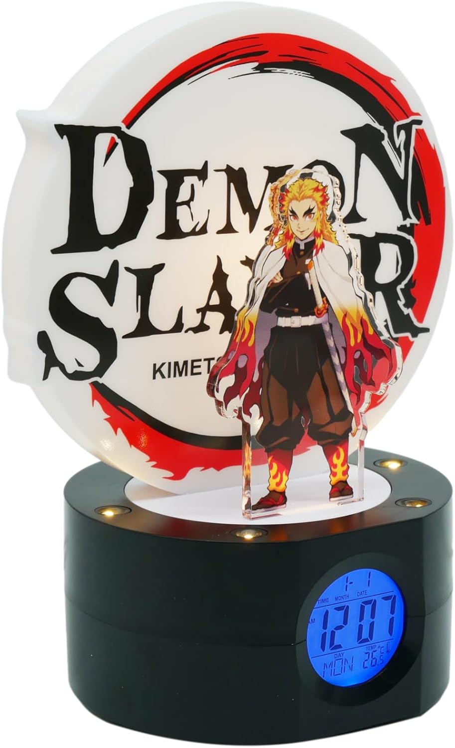 Demon Slayer: Kimetsu no Yaiba - Réveil et Lampe Kyôjurô Rengoku