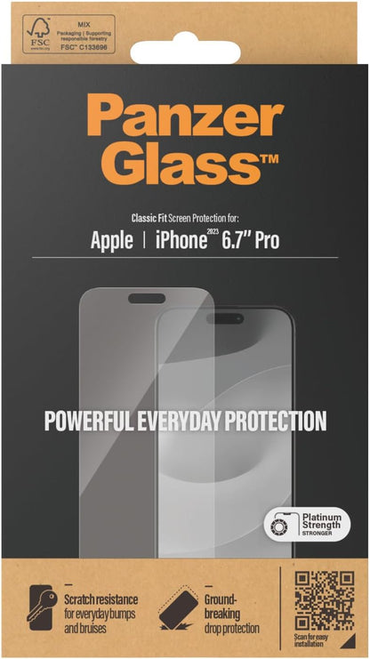 PanzerGlass Classic Fit Protection d'écran transparent Apple 1 pièce(s