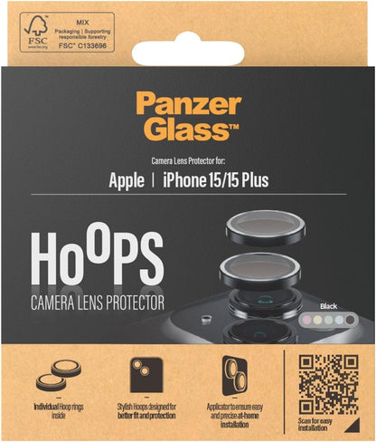 PanzerGlass Hoops Camera Protector iPhone 15, 15 Plus