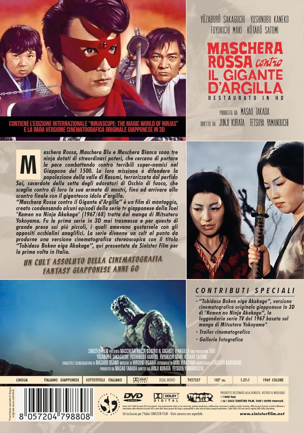 Maschera Rossa Contro Il Gigante D'Argilla (Restaurato In Hd