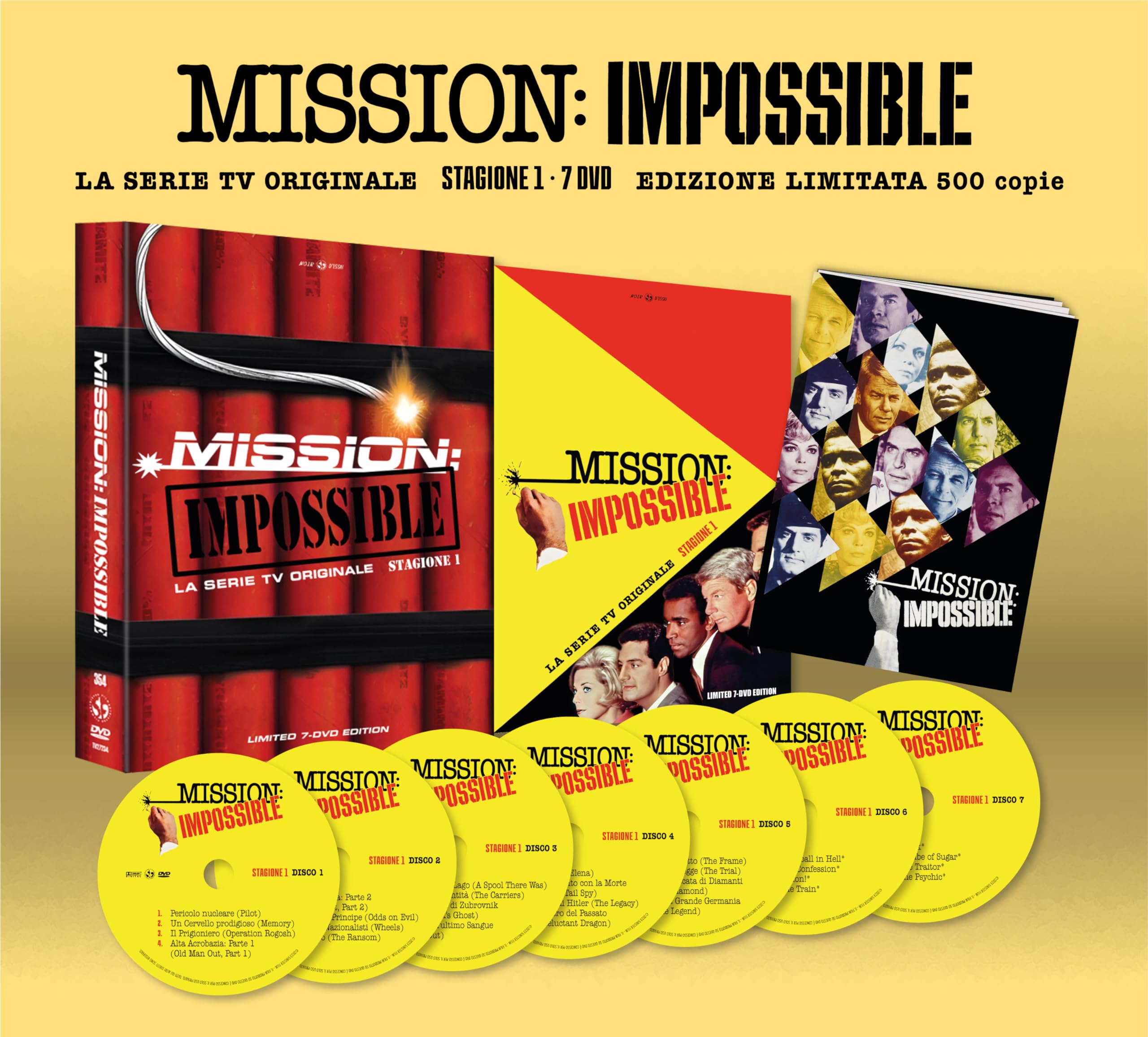 Mission: Impossible - Serie TV - Stagione 01 (7 Dvd) (Limited Edition 500 Copie