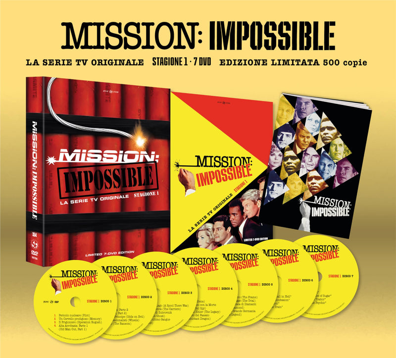 Mission: Impossible - Serie TV - Stagione 01 (7 Dvd) (Limited Edition 500 Copie