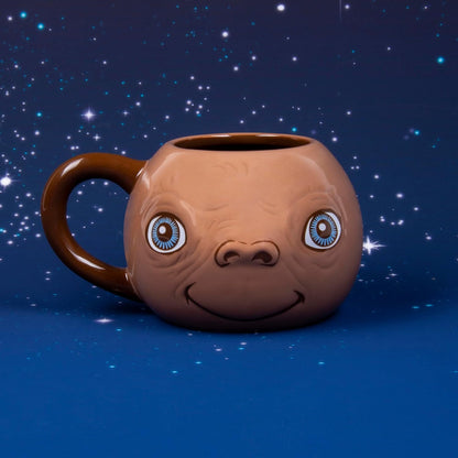 Fizz Creations E.T. The Extra-Terrestrial Shaped Mug & Jigsaw Puzzle. Includes 440ml Capacity 3D Ceramic Mug and 100 Piece E.T. Jigsaw Puzzle. Officially Licensed Universal Classics Merchandise.