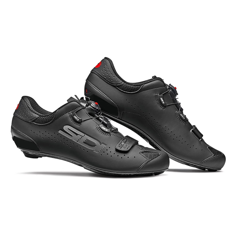 Sidi Sixty Road Shoes - Monochrome 46 Black/Black