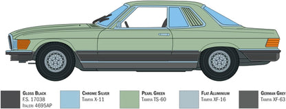 ITALERI Mercedes Benz 500 SLC Model Kit, Plastic Model to Assemble 1:24 Scale