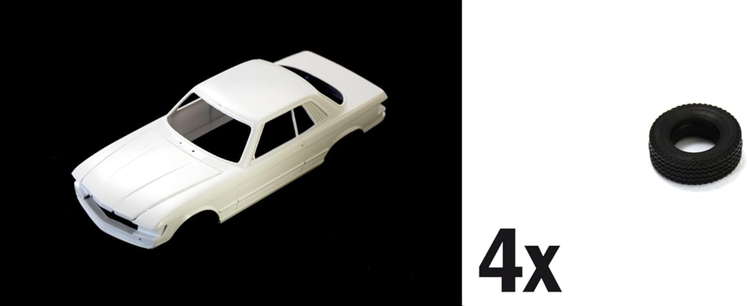 ITALERI Mercedes Benz 500 SLC Model Kit, Plastic Model to Assemble 1:24 Scale
