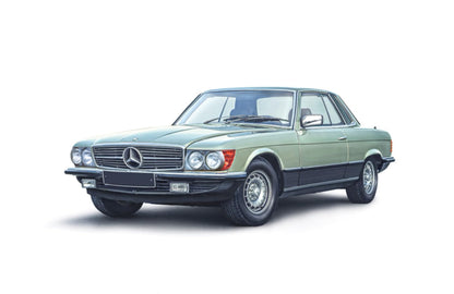 ITALERI Mercedes Benz 500 SLC Model Kit, Plastic Model to Assemble 1:24 Scale