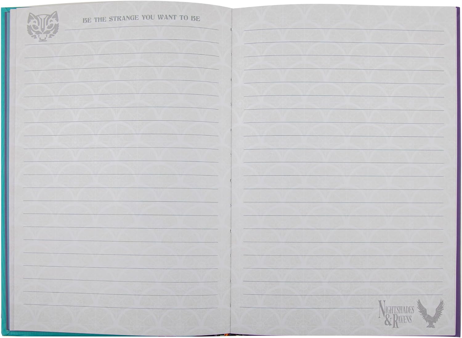 Cinereplicas Wednesday - Wednesday & Enid Hardcover Notebook - 14.5 * 21cm - Officially Licensed