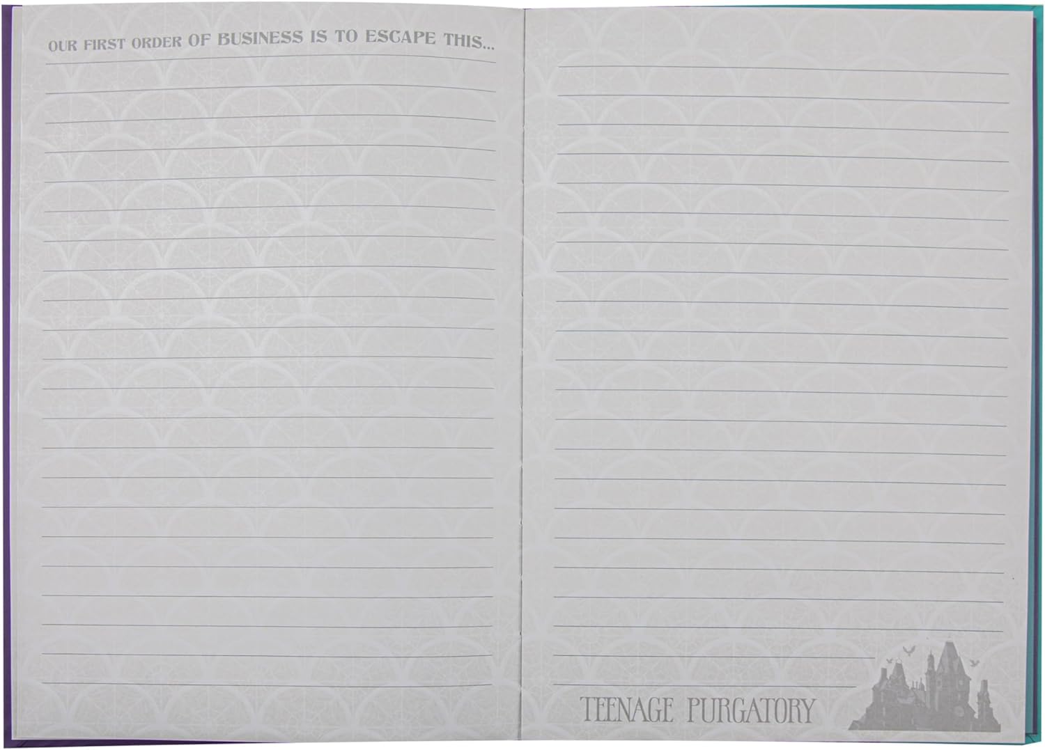 Cinereplicas Wednesday - Wednesday & Enid Hardcover Notebook - 14.5 * 21cm - Officially Licensed