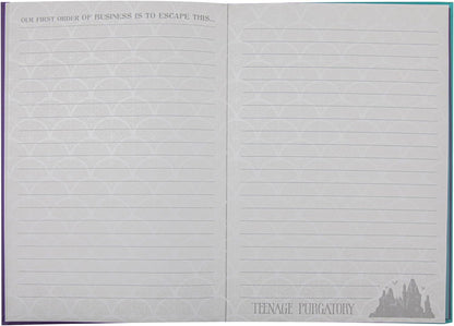 Cinereplicas Wednesday - Wednesday & Enid Hardcover Notebook - 14.5 * 21cm - Officially Licensed