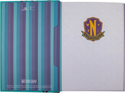 Cinereplicas Wednesday - Wednesday & Enid Hardcover Notebook - 14.5 * 21cm - Officially Licensed