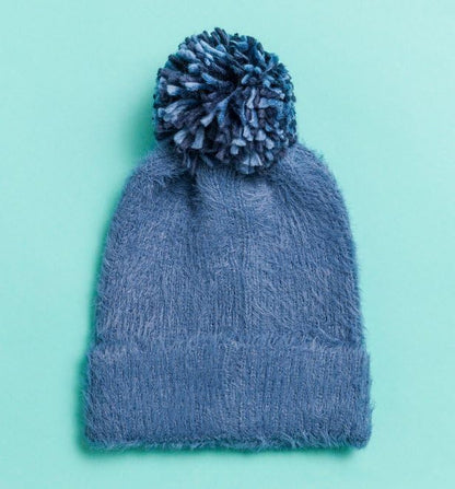 Disney Lilo and Stitch – Stitch Fluffy Pom Pom Beanie