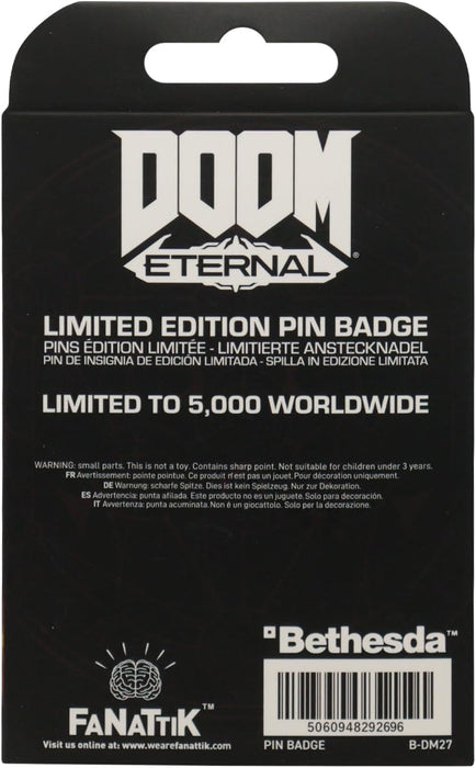 DOOM Eternal Limited Edition Pin Badge