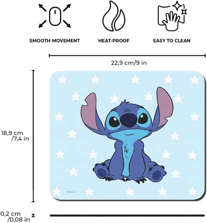 LILO & STITCH - Stitch Sitting - Mouse Pad 22x18x0