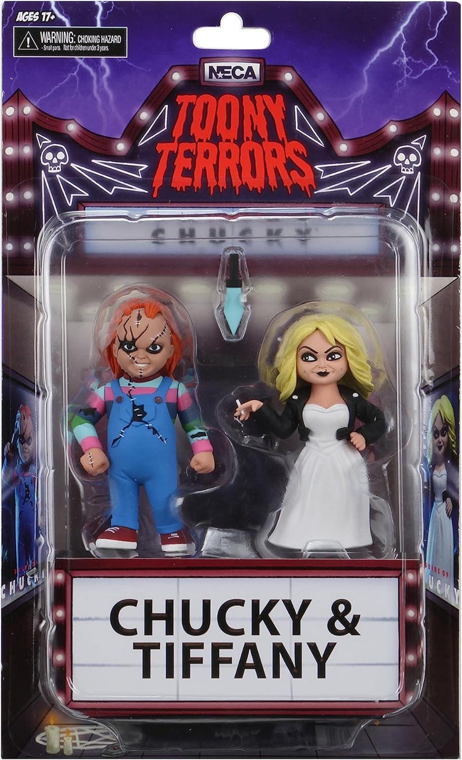 NECA Chucky And Bride Pack 2 Action Figures 15Cm