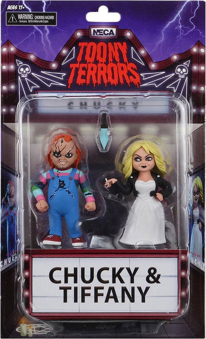 NECA Chucky And Bride Pack 2 Action Figures 15Cm