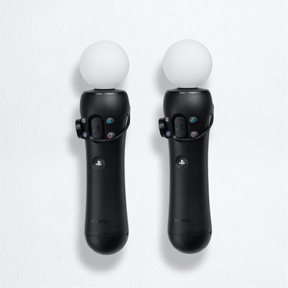 PlayStation 4 - Floating Grip Playstation Move Controller Wall Mounts (Black)