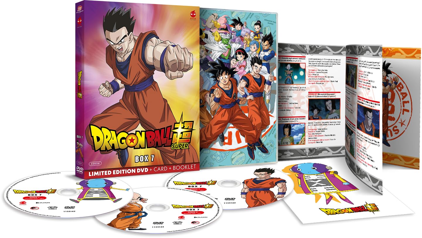 Dragon Ball Super Box 07 (3 Dvd) - (Italian Import)