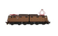Fs, 6-Axle Electric Locomotive E.645 1St Series, Castano/Isabella Livery, Simplified Fs Logo, Pantographs 52, Ep. Iv-V
