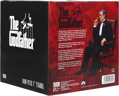 SD Toys The Godfather PVC Movie Icons Don Vito Corleone Statue 15 cm