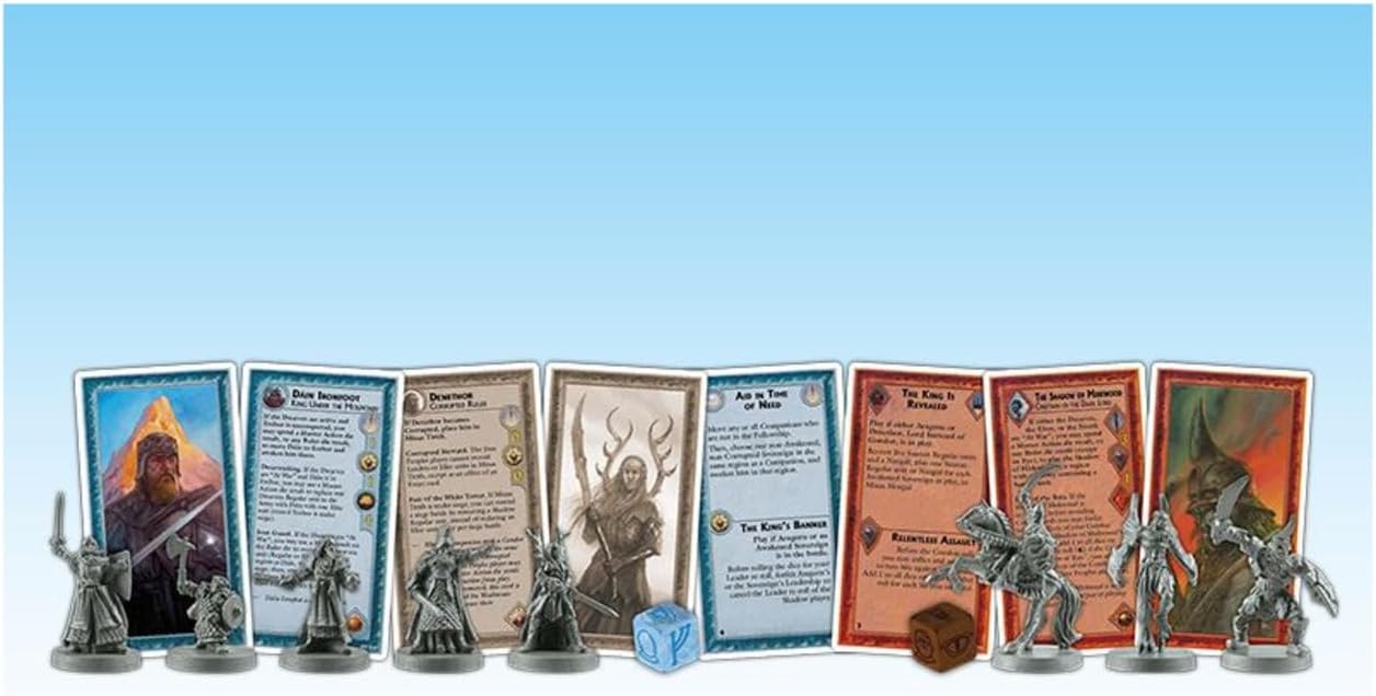 Ares Games | War of the Ring - Kings of Middle-Earth Expansion | Board Game | Ages 13+ | 2-4 Players | 120+ Minutes Playing Time