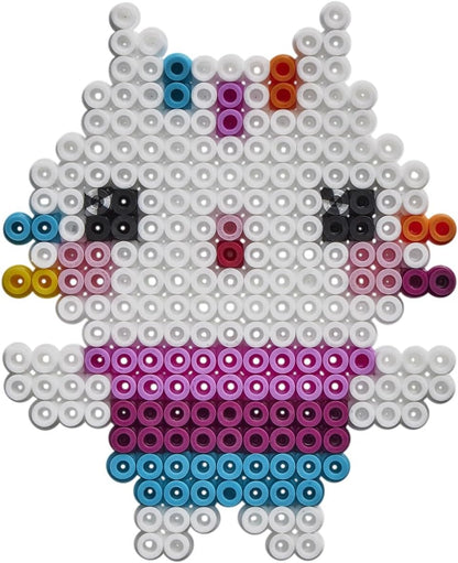 Hama Perlen Gabby's Dollhouse 7918 - Juego de cuentas para planchar (4000 cuentas medianas de 5 mm de diámetro, para manualidades creativas para grandes y pequeños